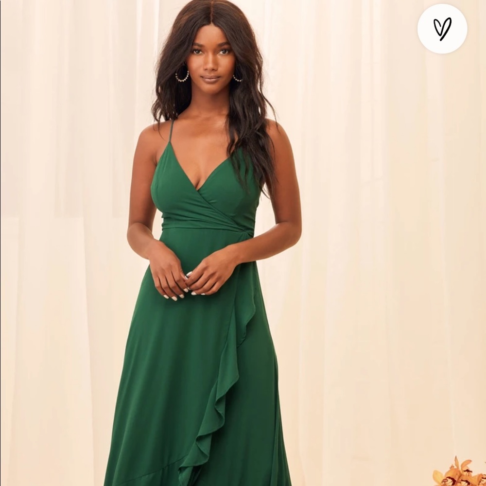 LuLus hi-low dress